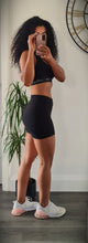 Load image into Gallery viewer, NEW Plain Black High Waisted Shorts