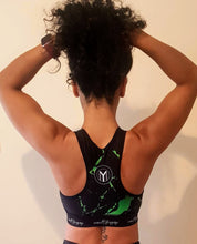 Load image into Gallery viewer, Emerald Marble Crop Top
