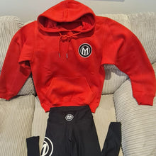 Load image into Gallery viewer, Red Full Sized Hoodie
